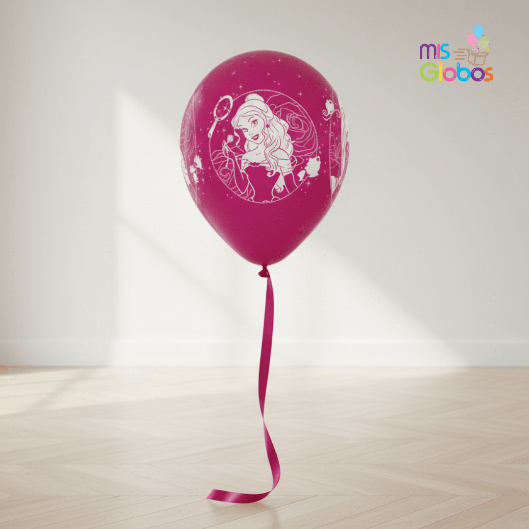 Globo Látex Princesas - Mis Globos
