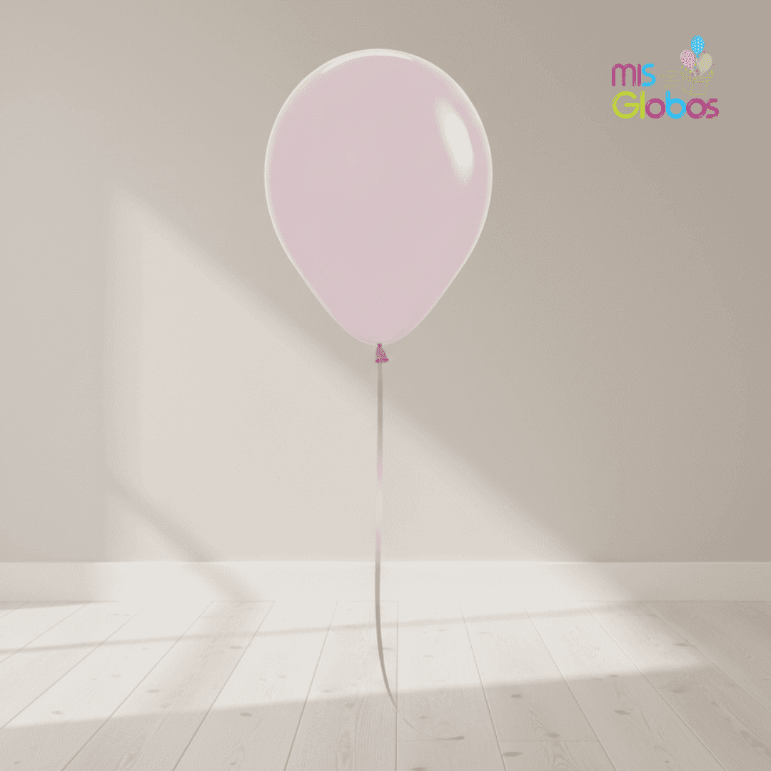 Globo de látex rosa viejo