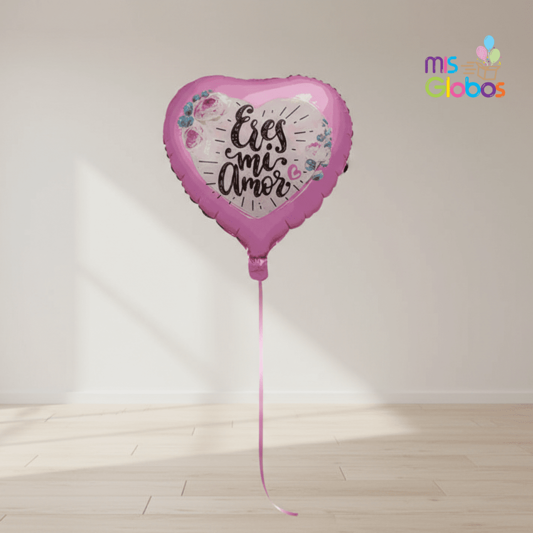 Globo mylar corazón Eres mi Amor