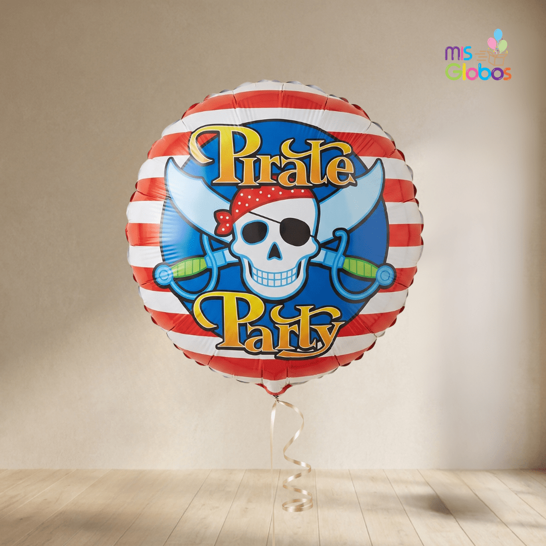 Globo mylar Fiesta Pirata