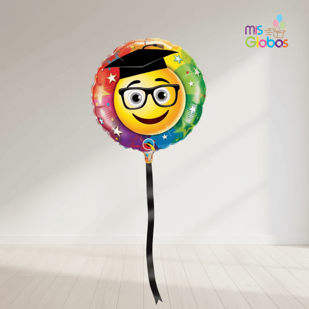 Globo Mylar Graduado Emoji
