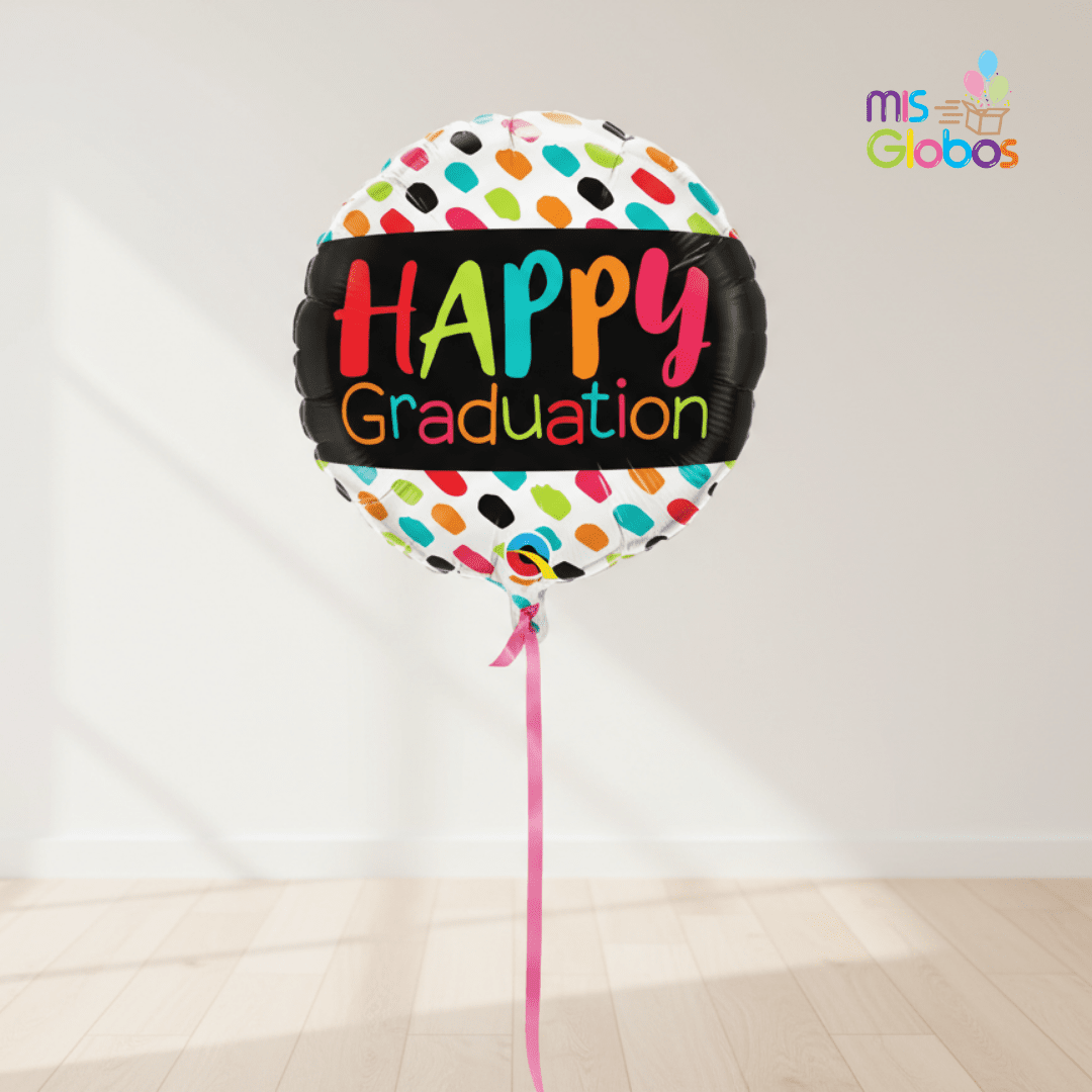 Globo Mylar Happy Graduation