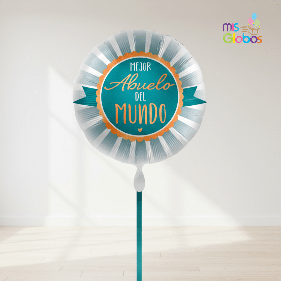 Globo Mylar Mejor Abuelo del mundo