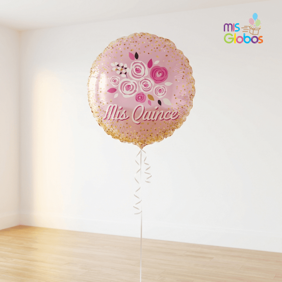 Globo mylar Mis Quince años - Mis Globos