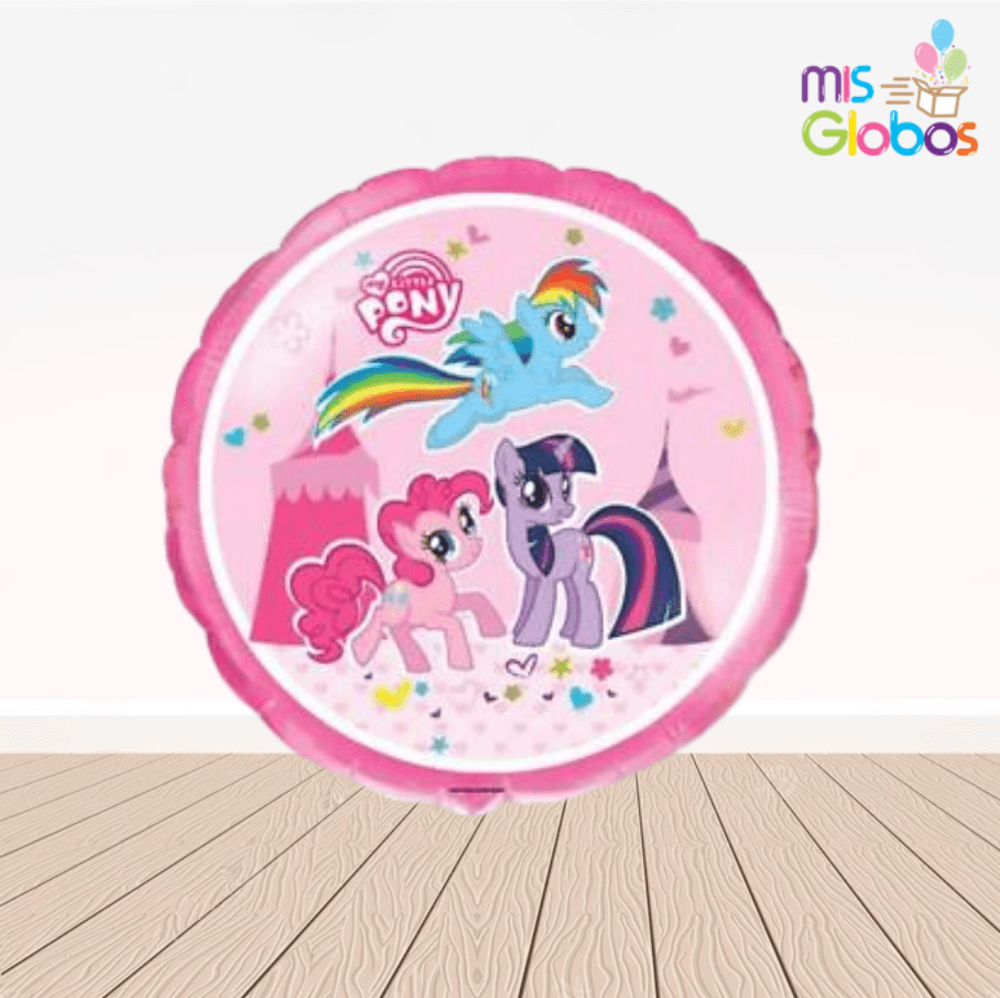 Globo Mylar My Little Pony de 45 cm.