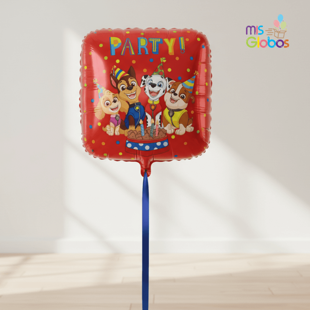 Globo Mylar Patrulla Canina - Mis Globos