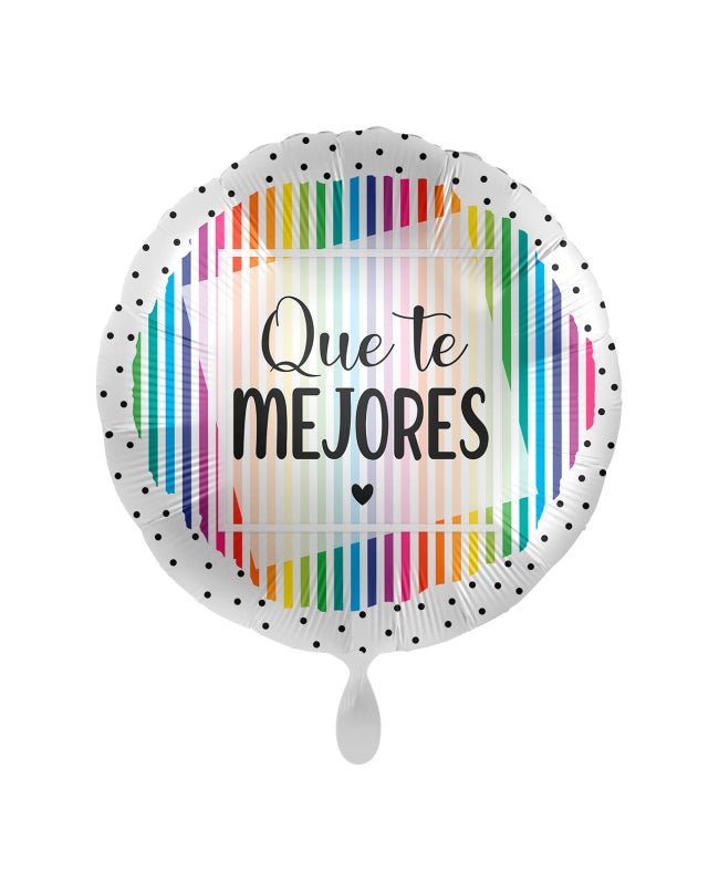 Globo mylar Que te Mejores - Mis Globos
