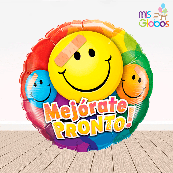 Globo mylar Que te Mejores Copia