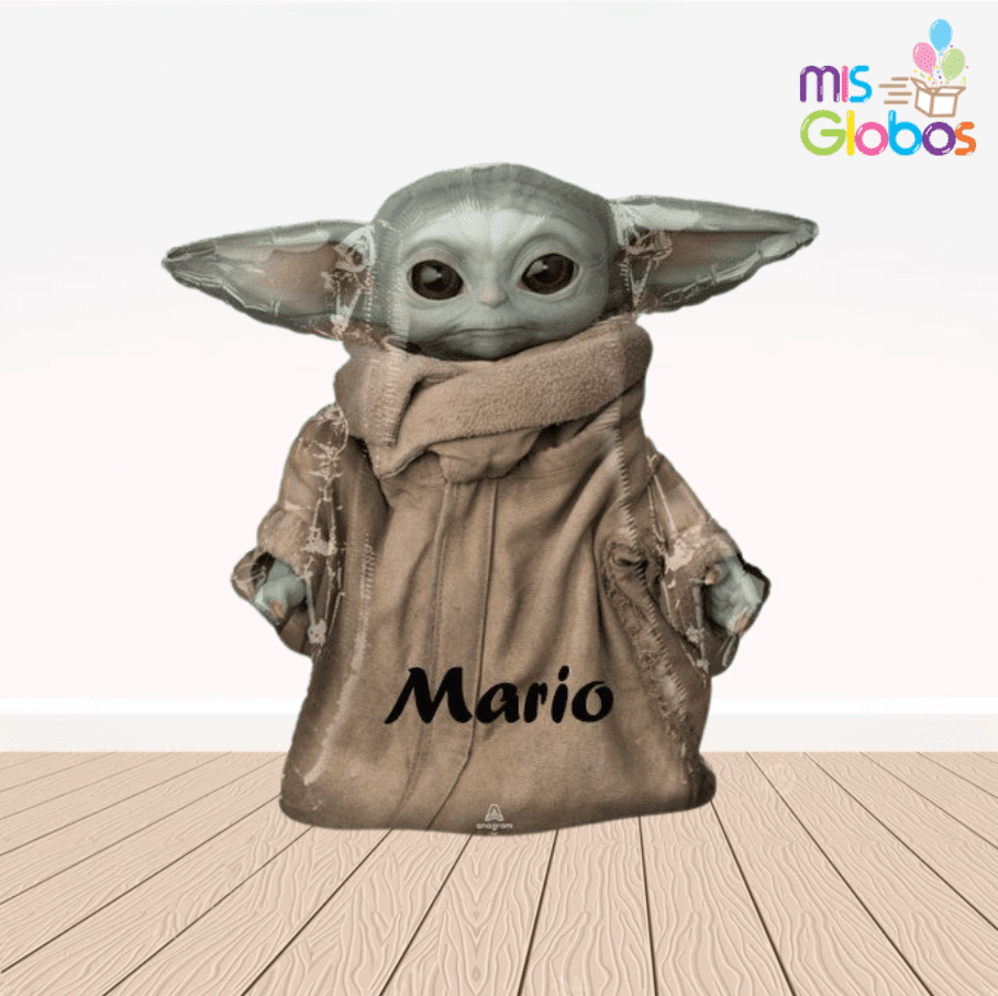 Globo Mylar superforma Baby Yoda