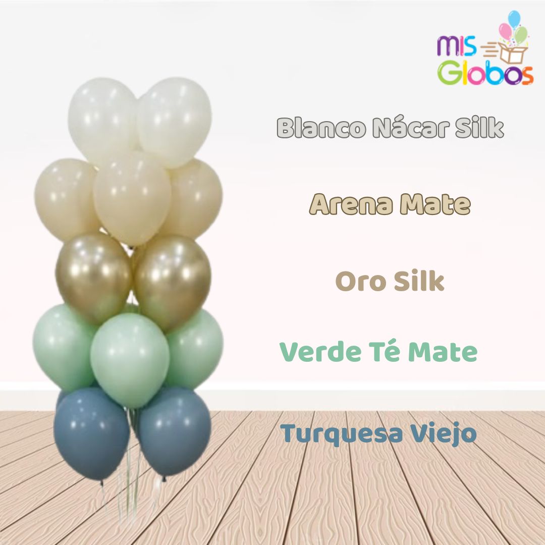 Globo Arena mate hinchado con Helio por unidades.