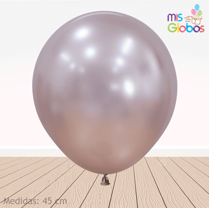 Globo Rosa Primavera Silk hinchado con Helio por unidades.