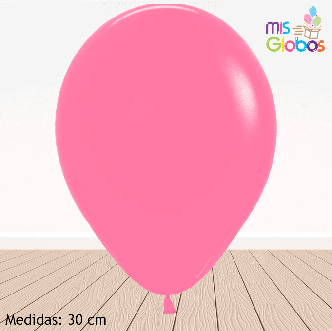 Globo Rosé mate hinchado con Helio por unidades - Mis Globos