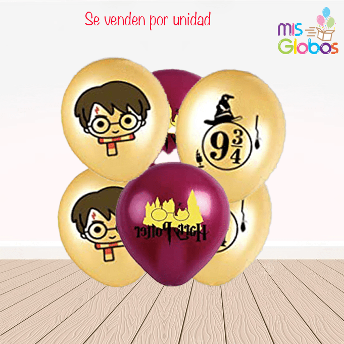 Globos de Látex Harry Potter
