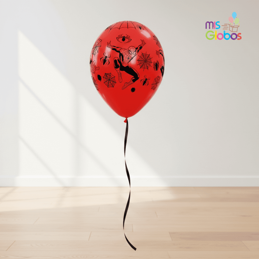 Globos de Látex Spiderman - Mis Globos
