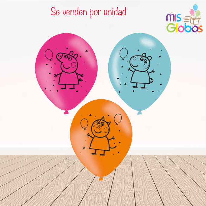 Globos de Peppa Pig
