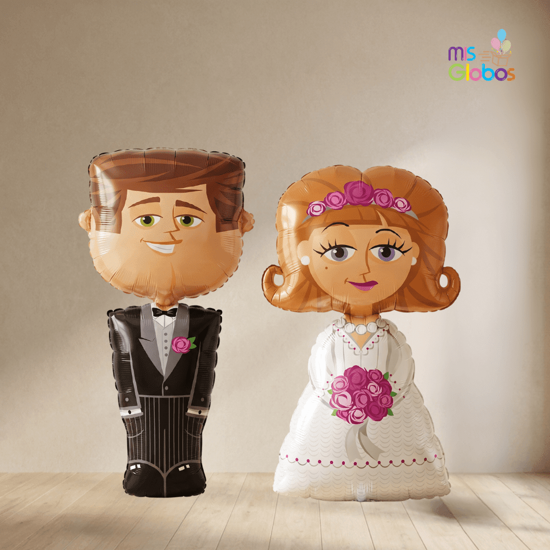 Globos Gigantes "Novios": Los Invitados Más Divertidos