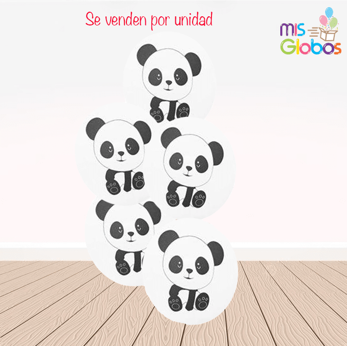 Globos látex Panda - Mis Globos