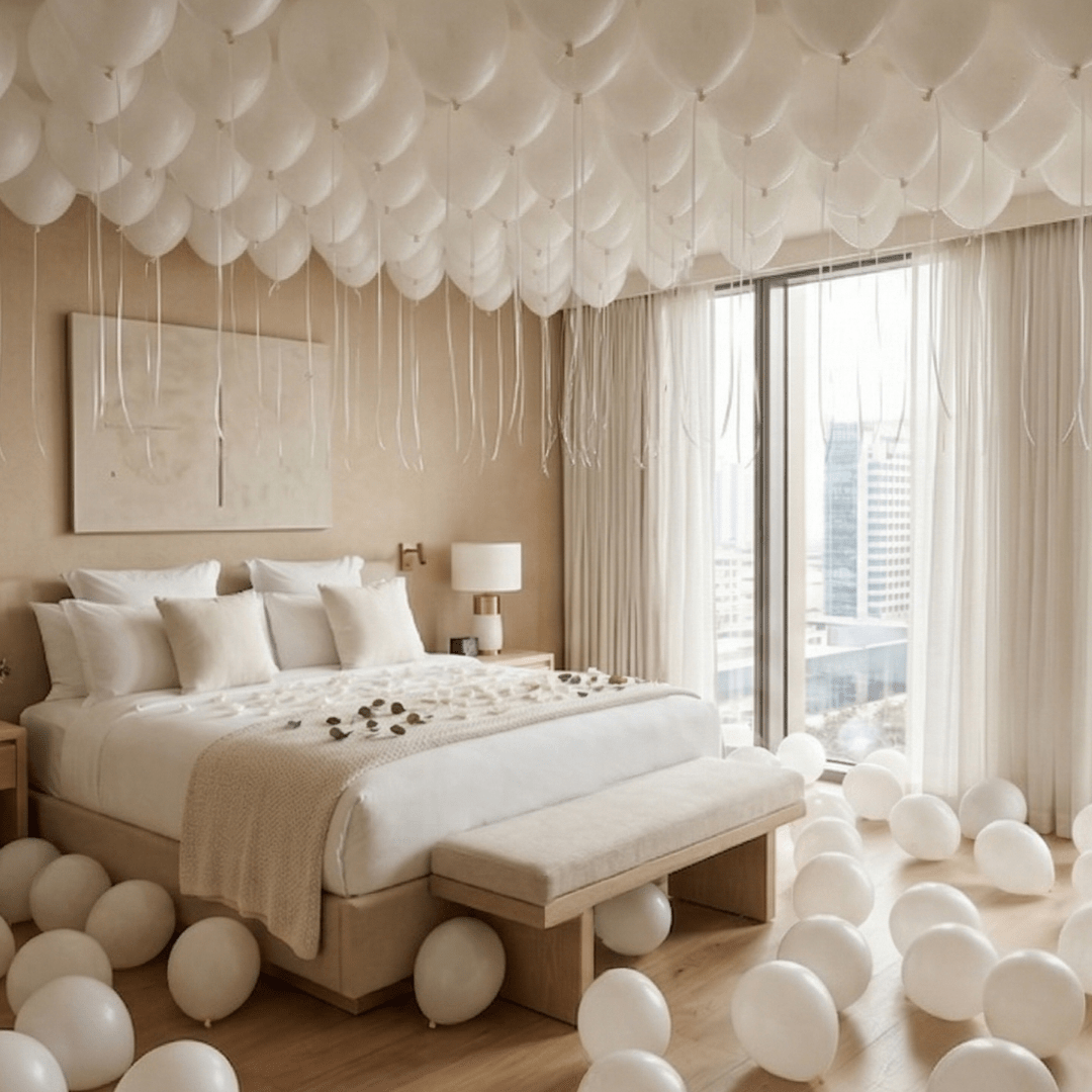 Habitación romántica - Mis Globos
