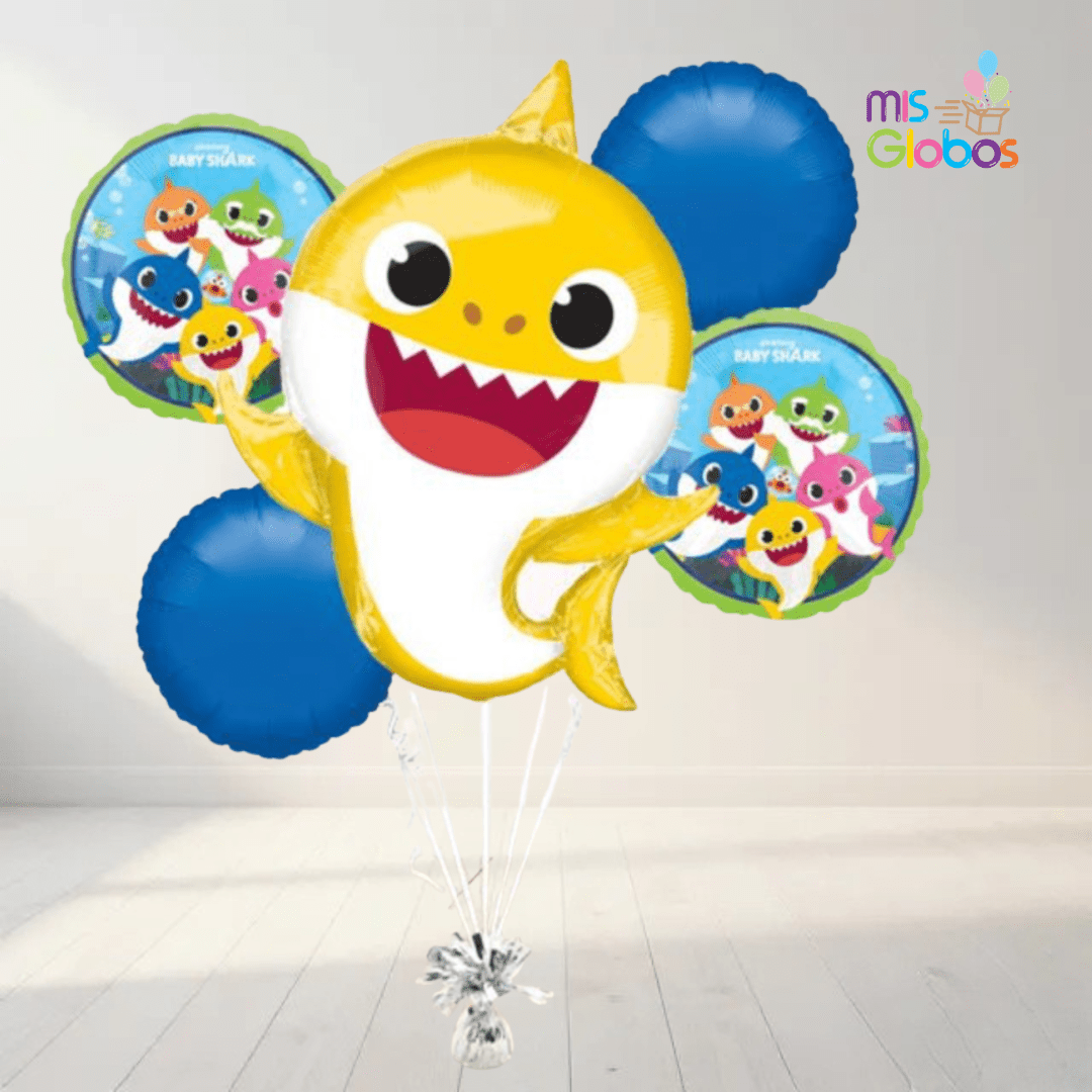 Kit de Globos Baby Shark - Mis Globos