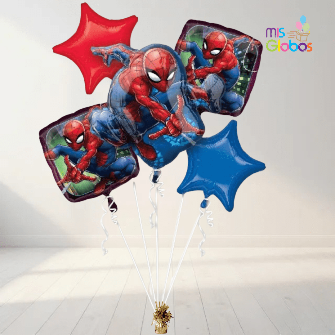 Kit de Globos Spiderman - Mis Globos