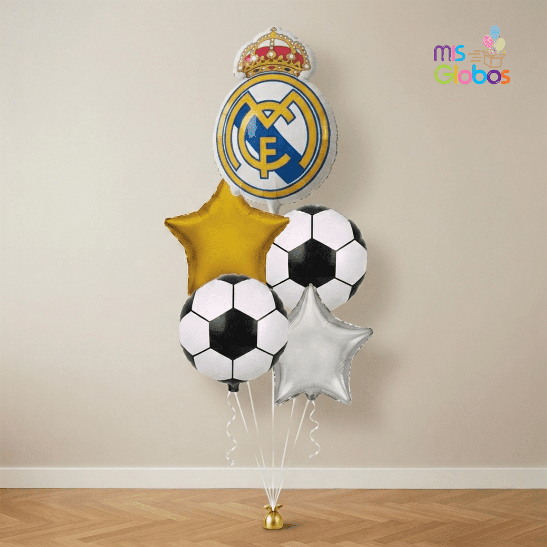 Kit Fútbol Real Madrid - Mis Globos