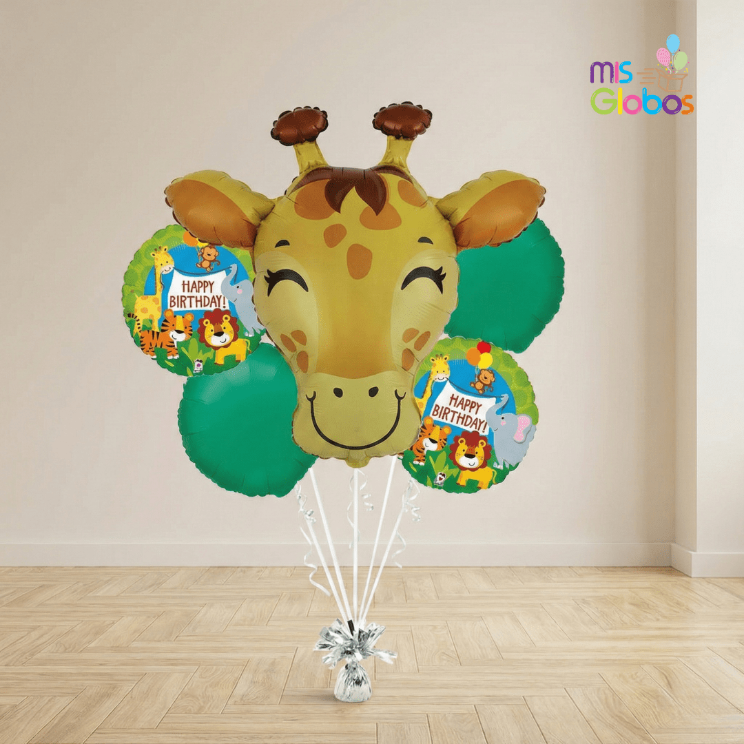 Kit Jirafa - Mis Globos
