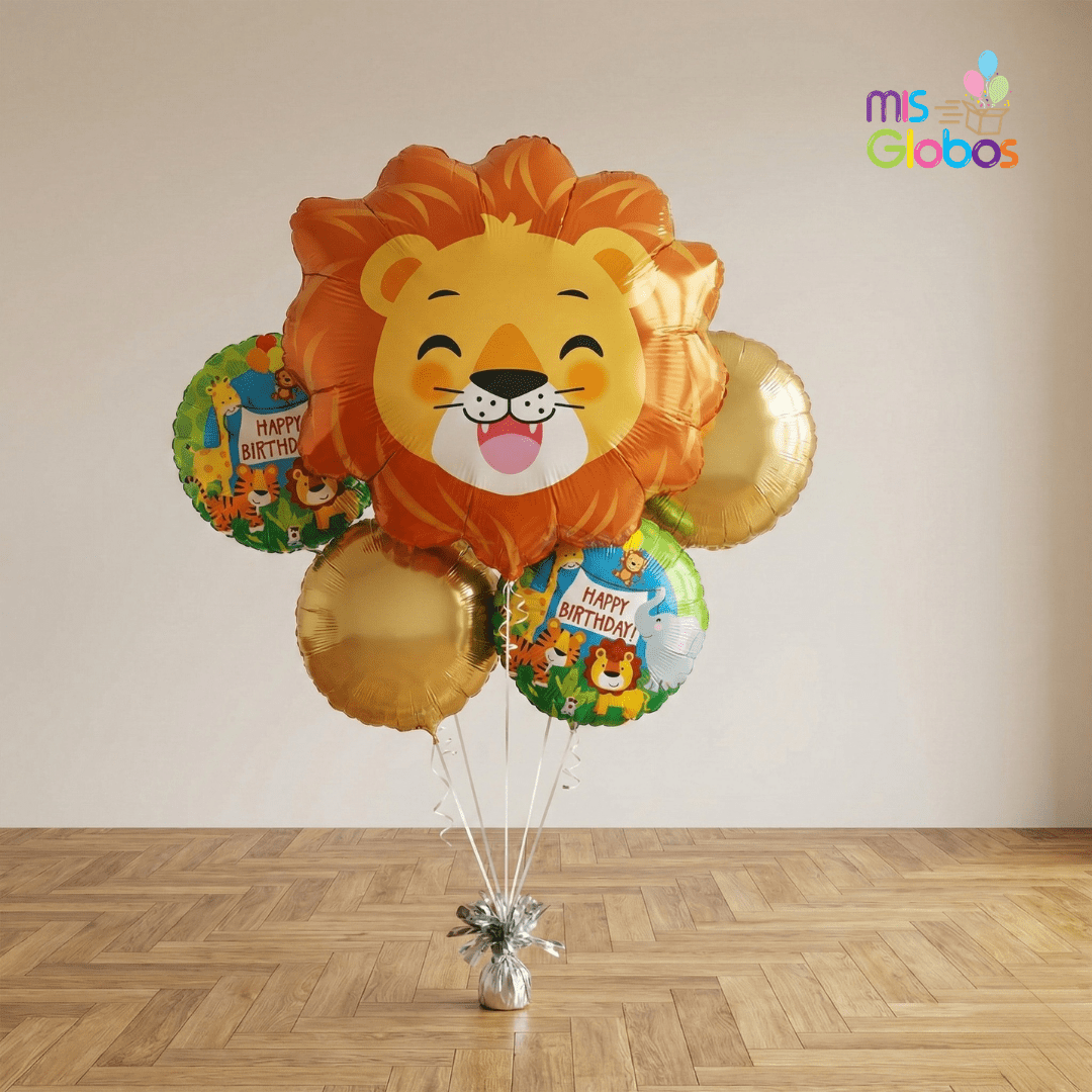 Kit León - Mis Globos