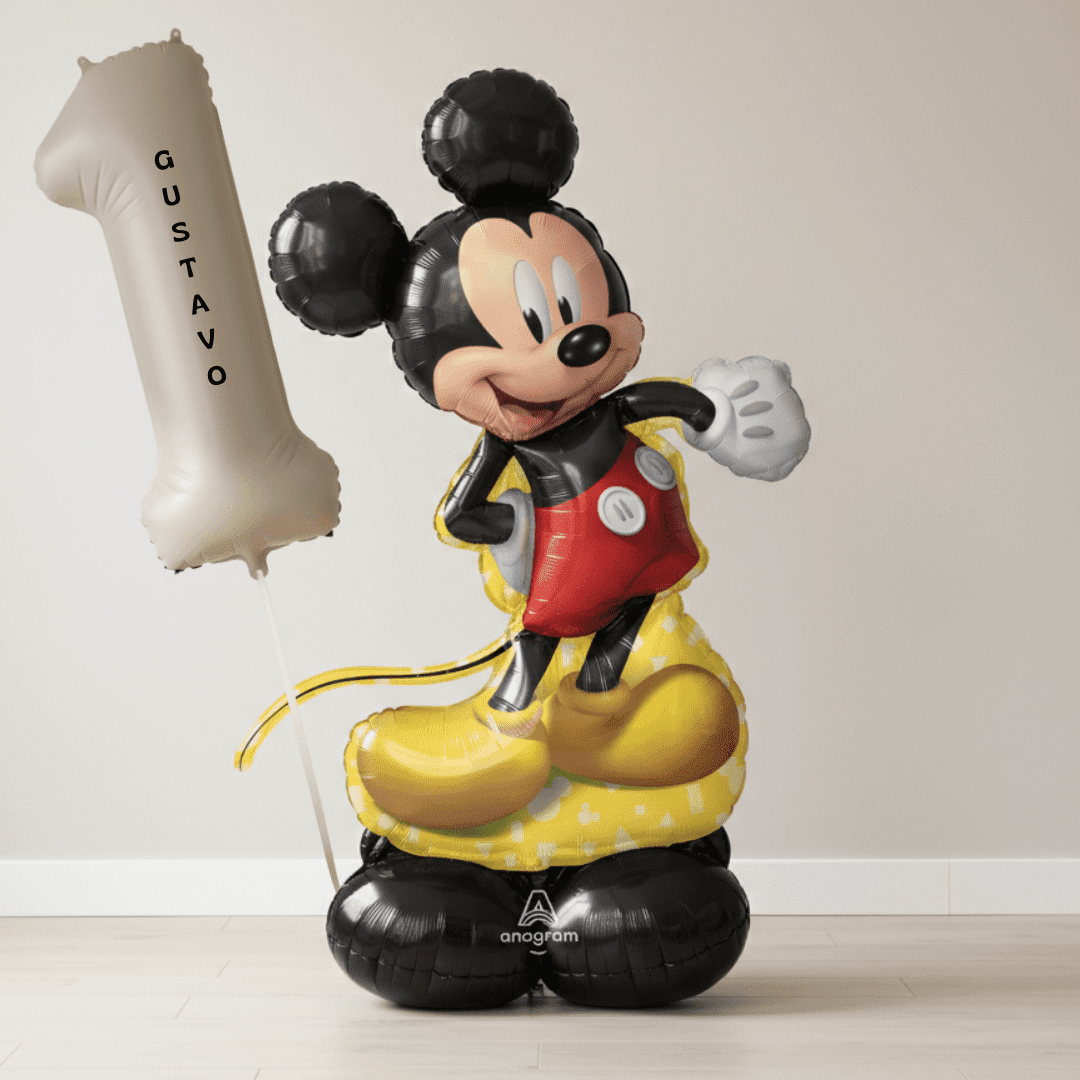 Mickey te felicita 2 - Mis Globos