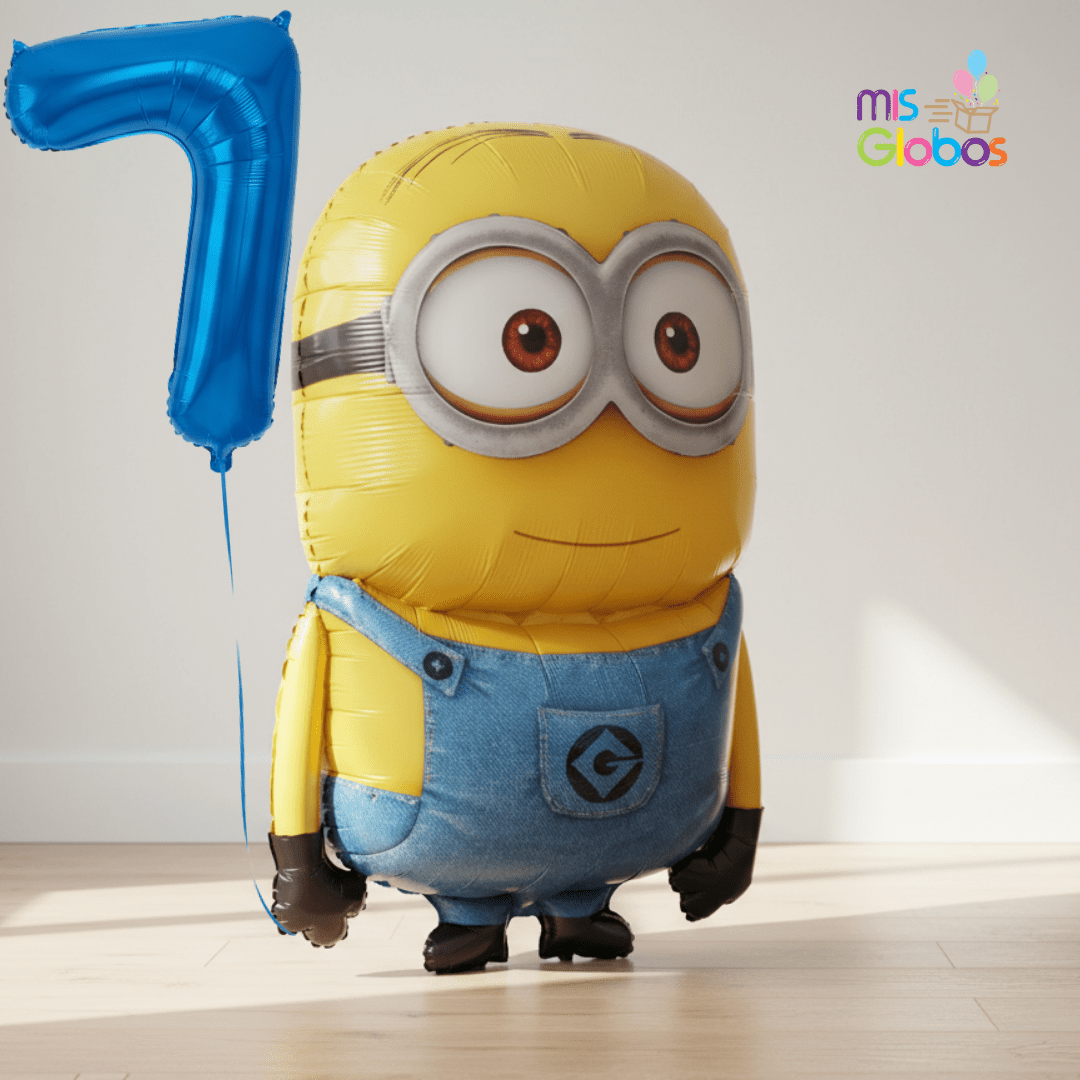 Minions te felicita - Mis Globos