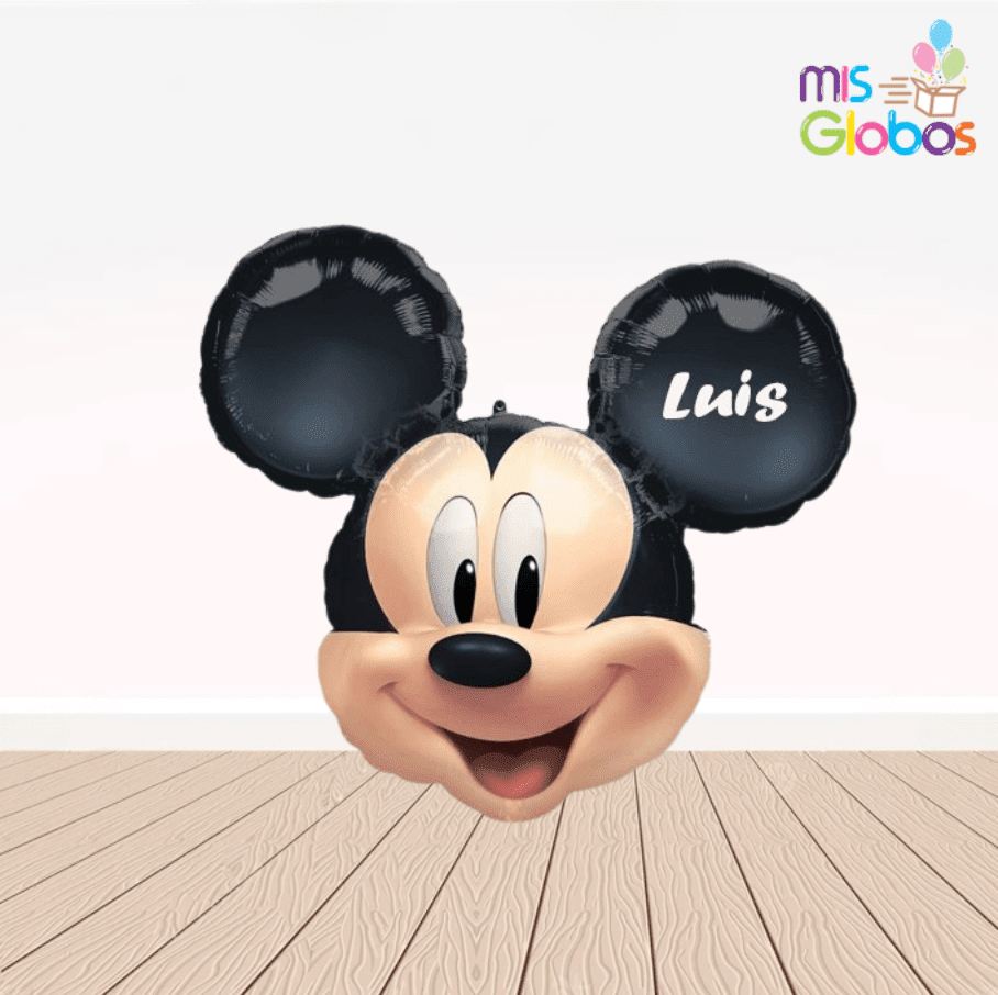 Mylar superforma cabeza de Mickey.