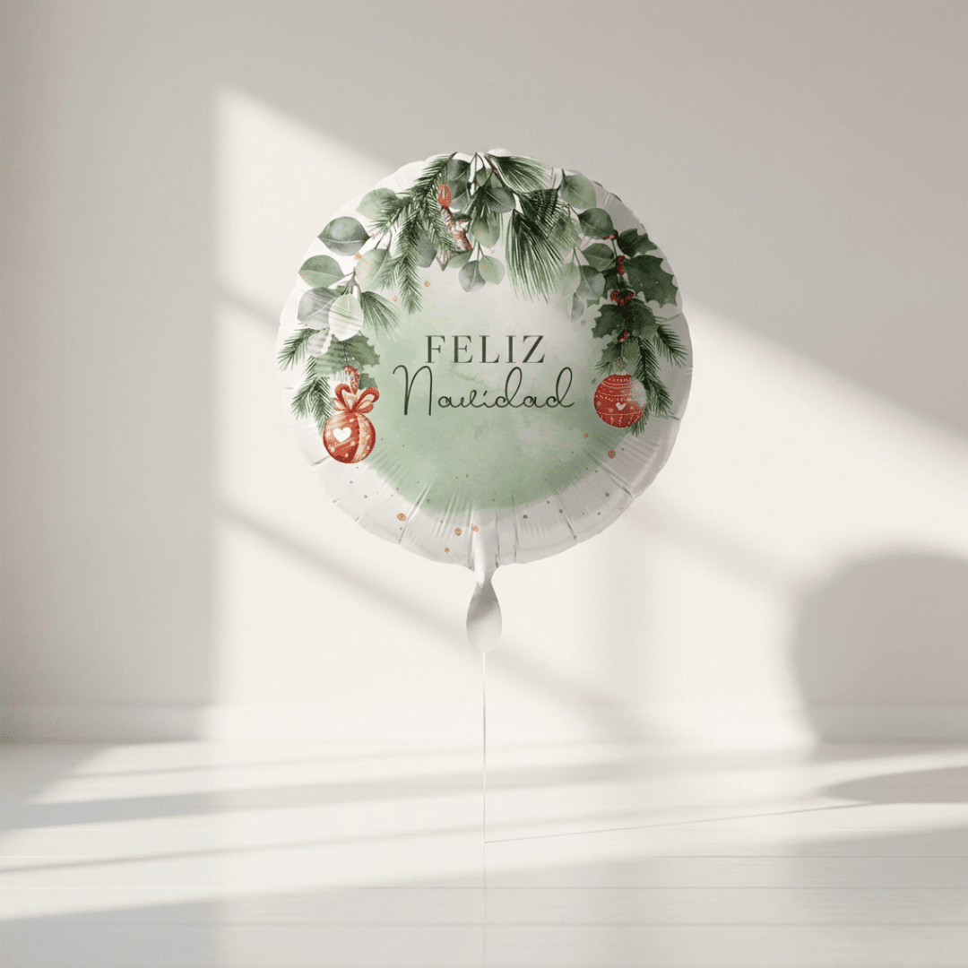 Globo Mylar Feliz Navidad