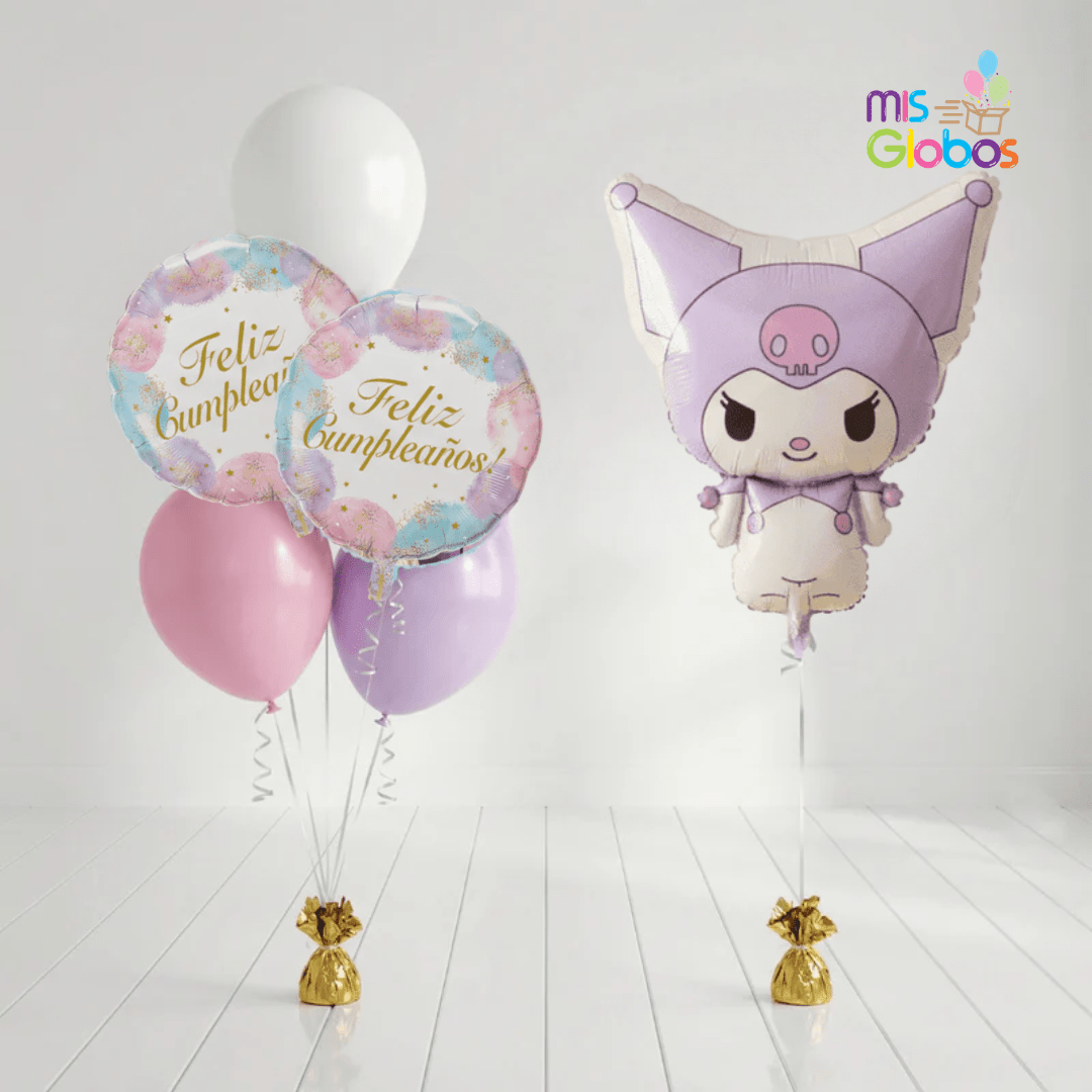 Pack Cumpleaños Animado Kuromi