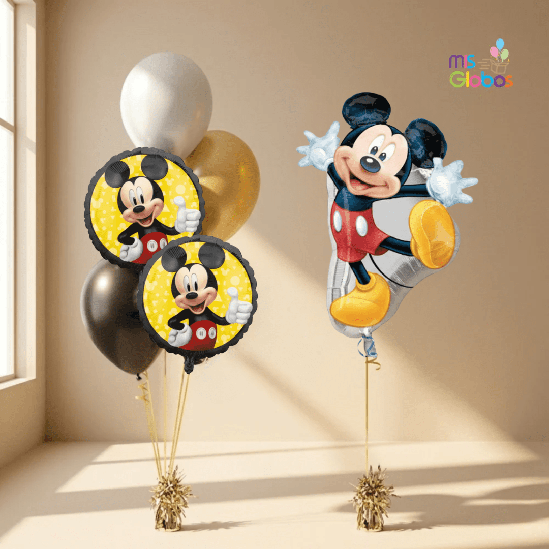 Pack Cumpleaños Animado Mickey Mouse - Mis Globos