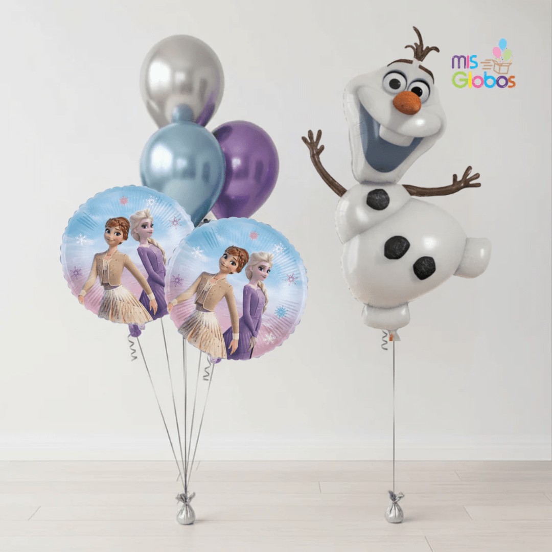 Pack Cumpleaños Animado Olaf - Mis Globos