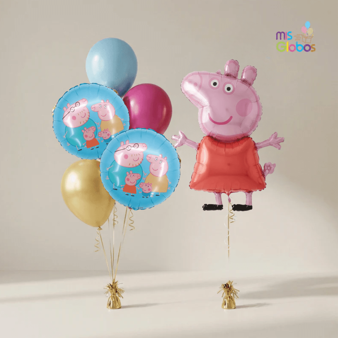 Pack Cumpleaños Animado Peppa Pig