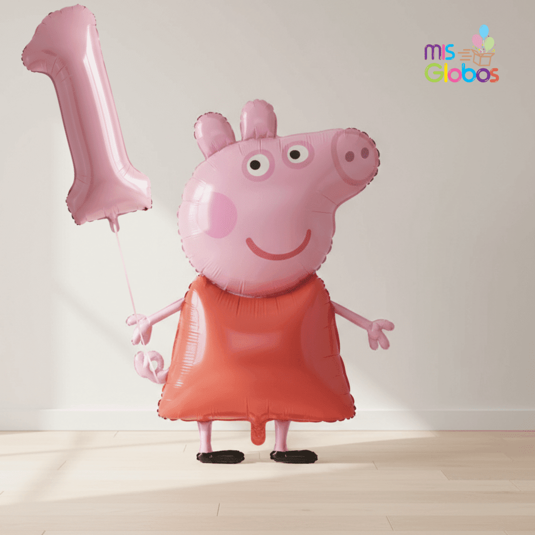 Peppa Pig te felicita - Mis Globos