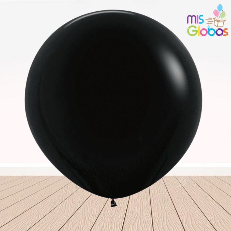 Globo GIGANTE Negro mate