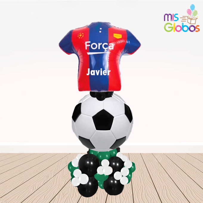 Ramo Arrebol Fútbol Camiseta azul y roja