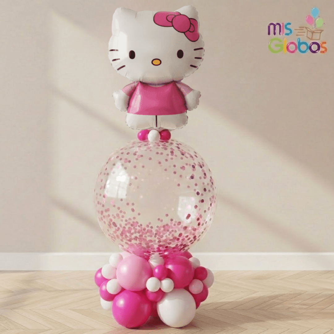 Ramo Arrebol Hello Kitty - Mis Globos