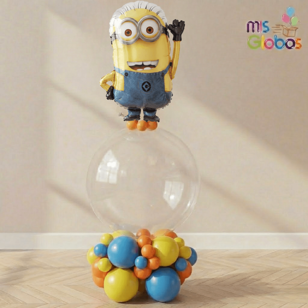 Ramo Arrebol Minions - Mis Globos