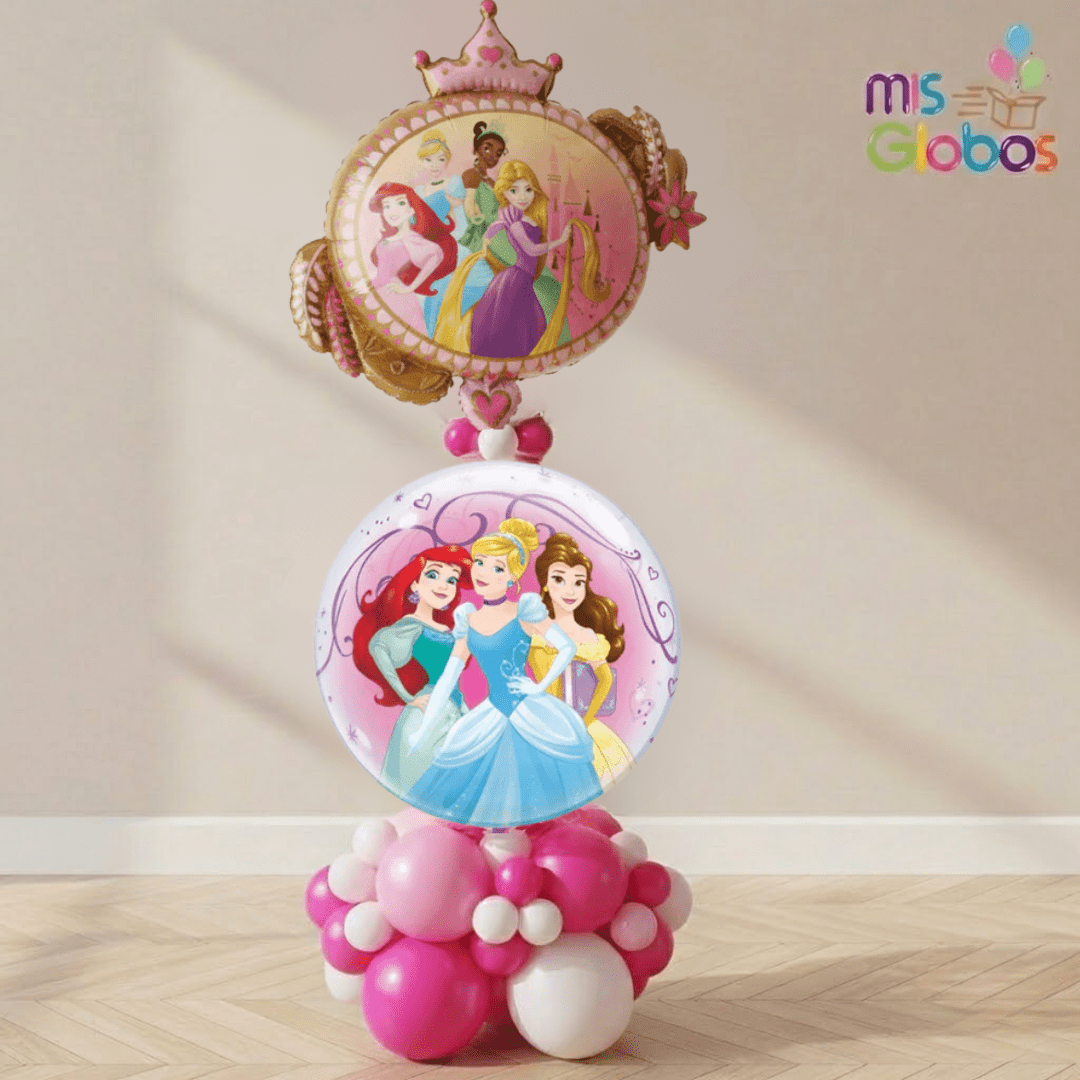 Ramo Arrebol Princesas - Mis Globos