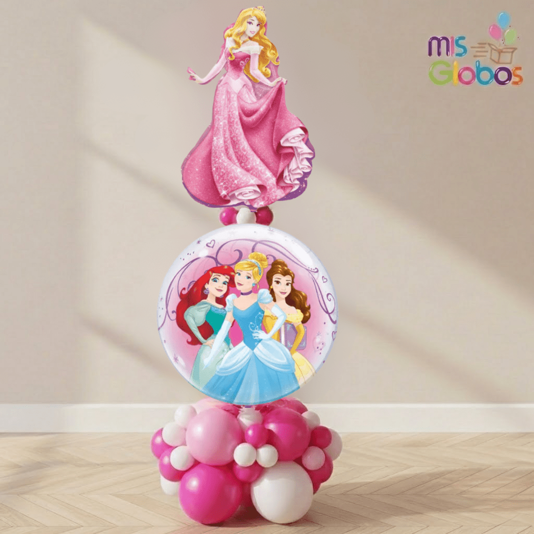Ramo Arrebol Princesas - Mis Globos