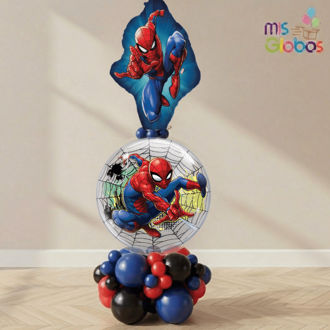 Ramo Arrebol Spiderman - Mis Globos