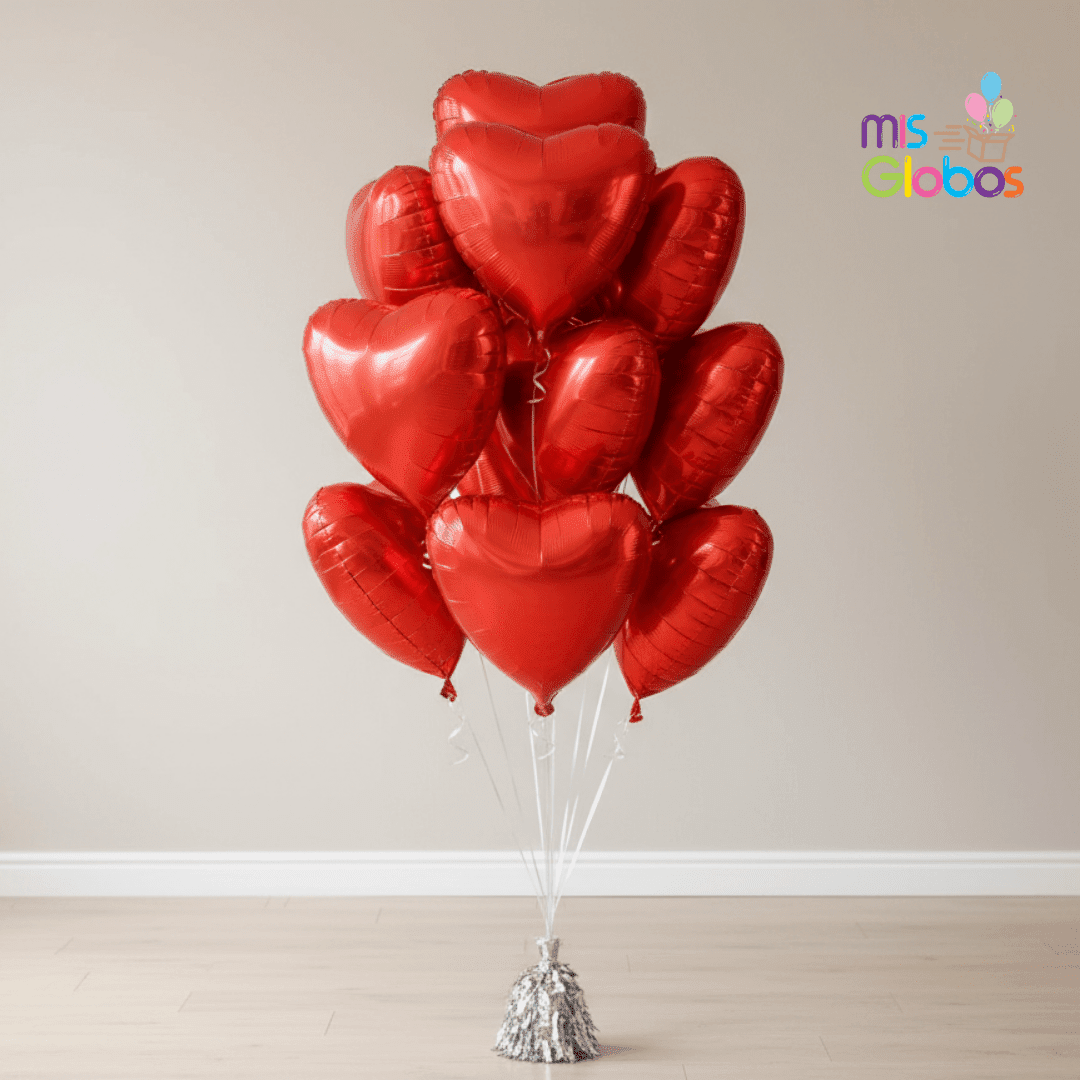 Ramo Corazones - Mis Globos