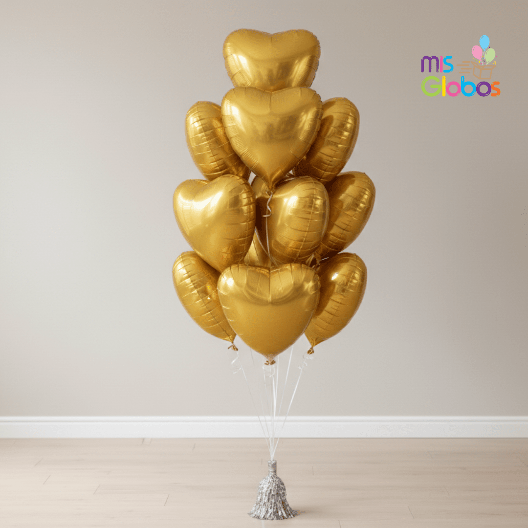Ramo Corazones - Mis Globos