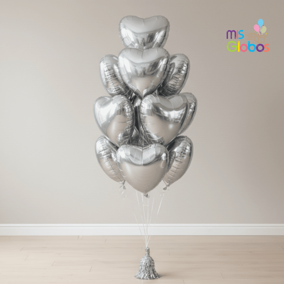 Ramo Corazones - Mis Globos
