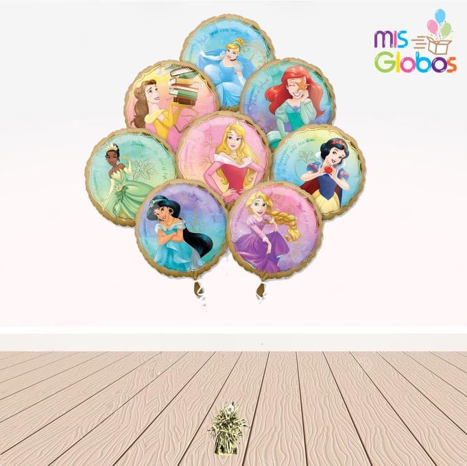 Ramo de globos Fantasía Princesas - Mis Globos