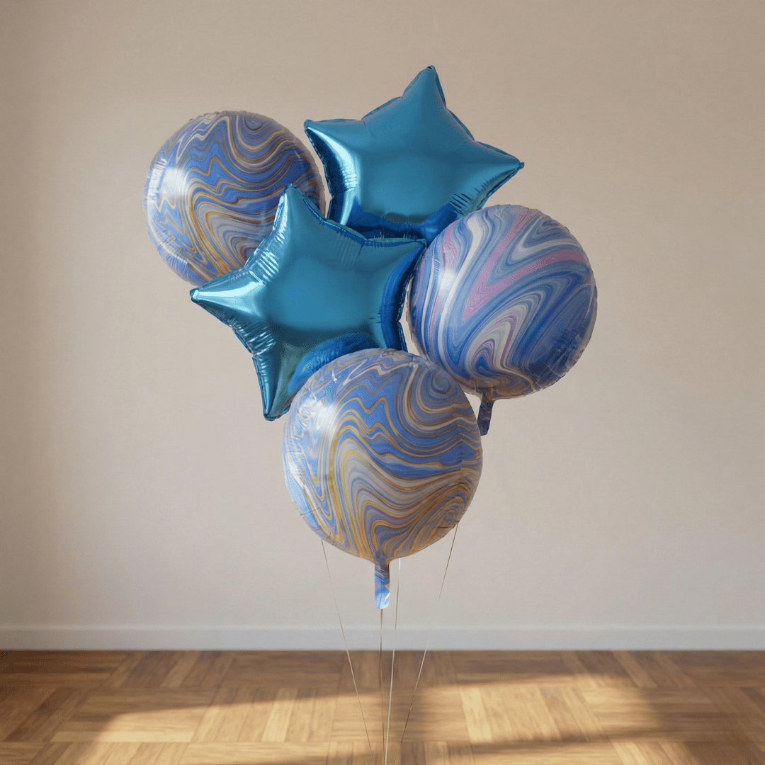 Ramo de globos Mitología Azul - Mis Globos