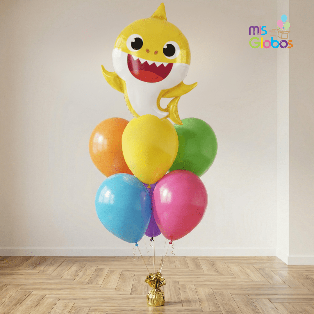 Ramo de globos Sigma Baby Shark - Mis Globos