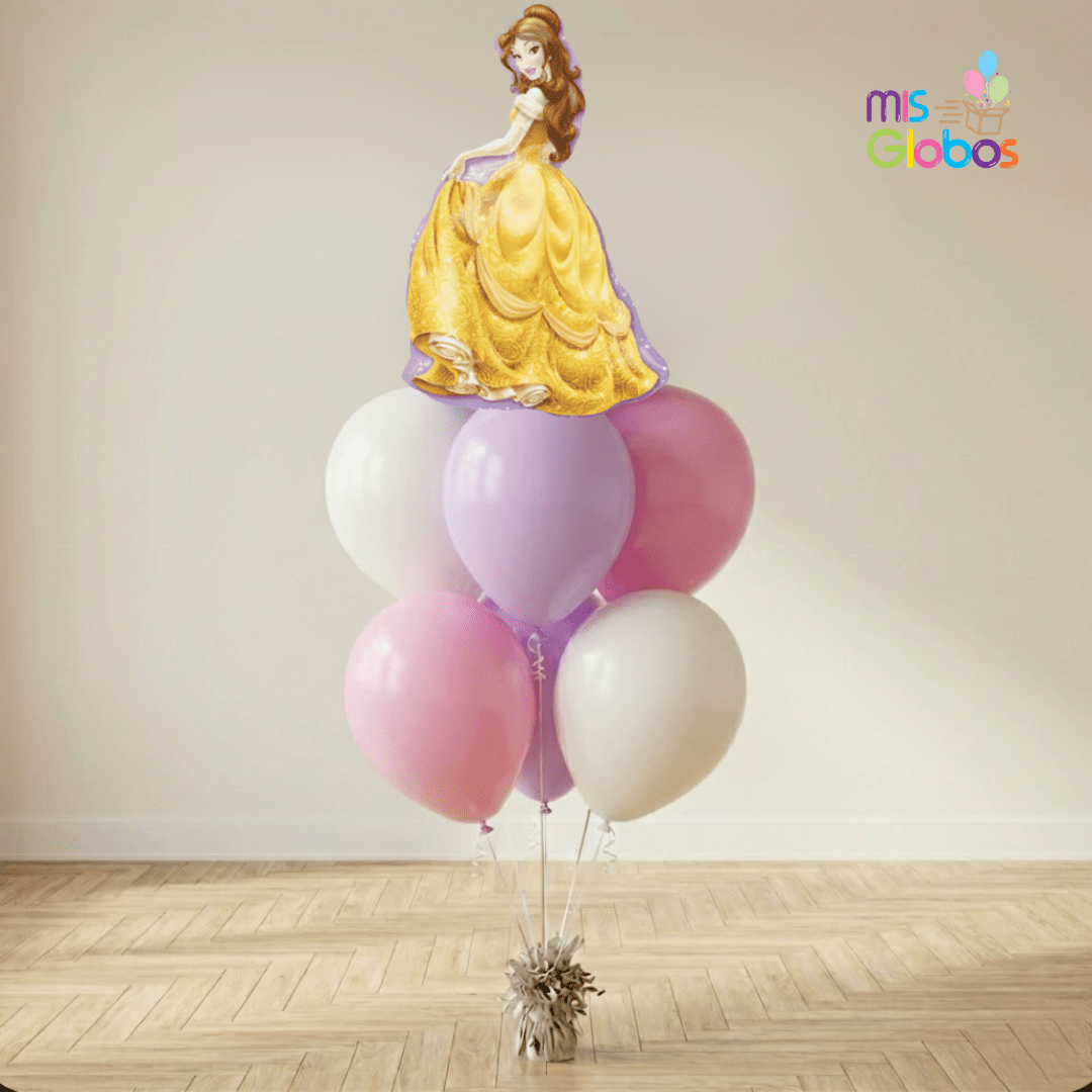 Ramo de globos Sigma Princesas Cumpleaños